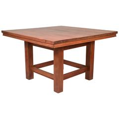 Arts and Crafts Period Prairie School Table Attributed to Frank Lloyd Wright 3