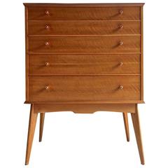 Vintage Mid-Century Alfred COX Chest of Drawers, 1950s