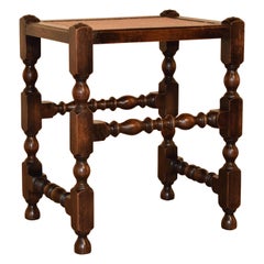 19th Century English Cane Top Stool