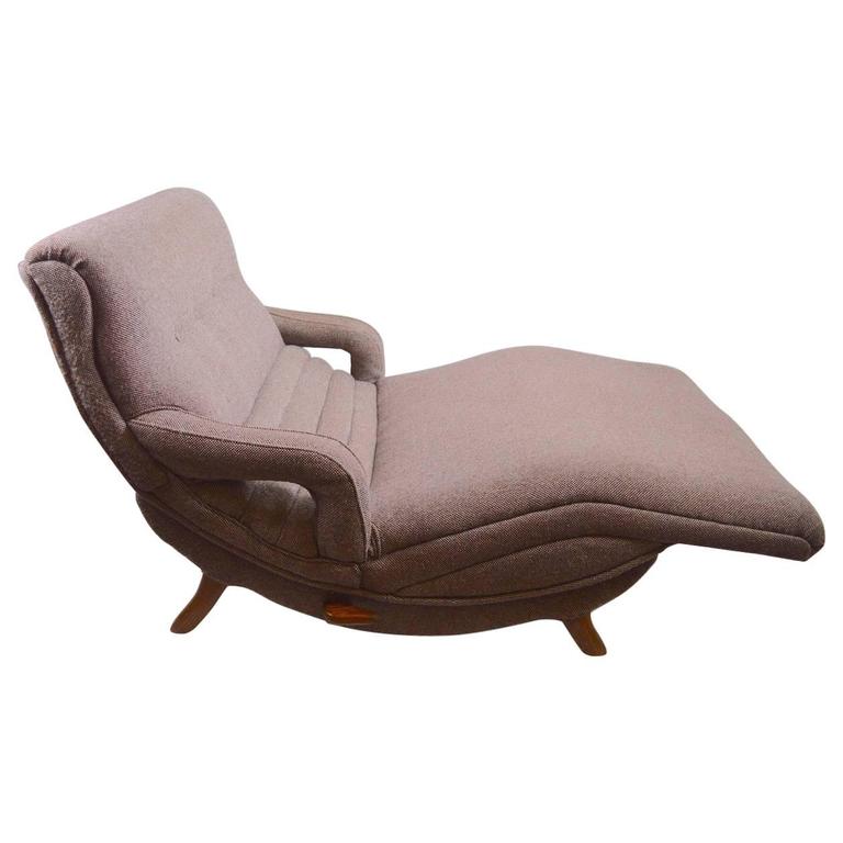 Double Wide Contour Lounge Chaise At, Double Leather Chaise Lounge