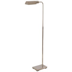 Midcentury Polished Chrome Articulating Floor Lamp