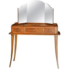 French 1930s Art Deco Vanity