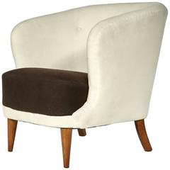 1950s Danish Barrel Chair 9