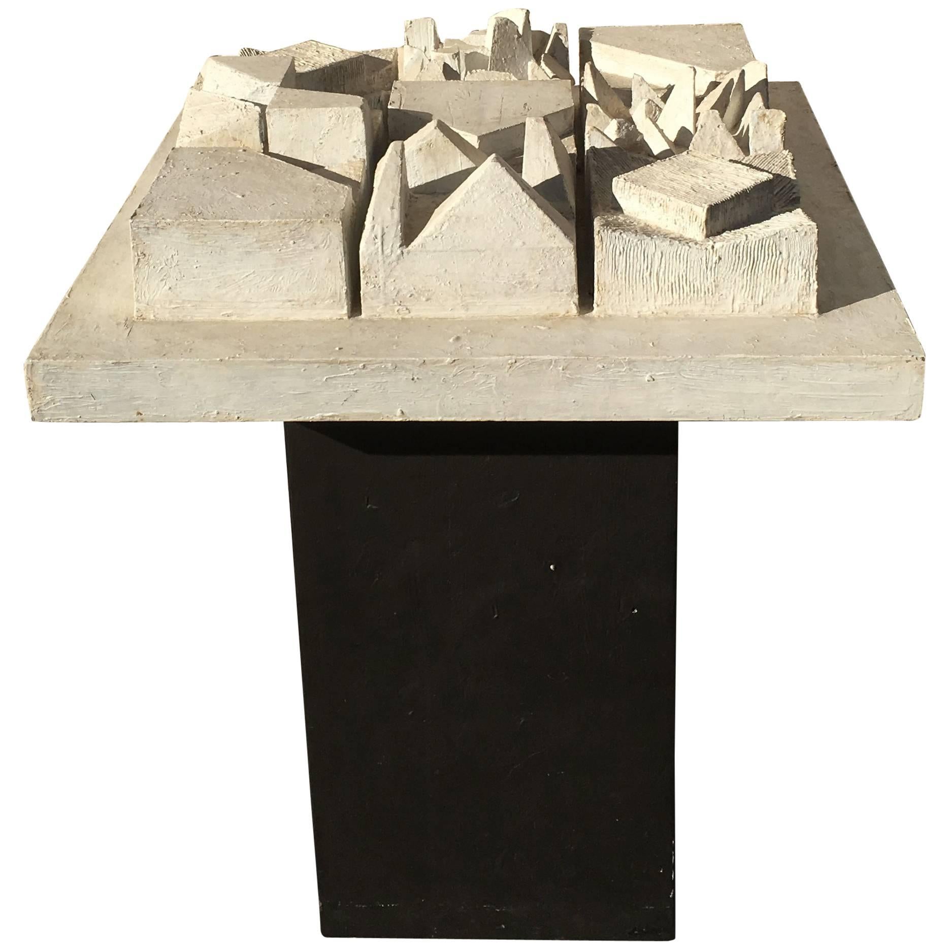 1960s Andy Nelson Original Pedestal Sculpture from Artist's Personal Estate
