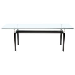 Vintage Glass Table from Le Corbusier