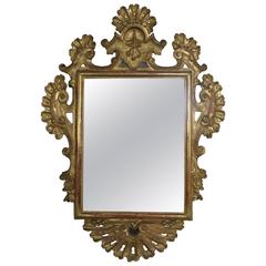 19th Century Italian Gilt Wood Mirror 6