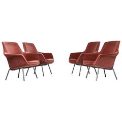 Set of Four Easy Chairs in the Manner of Poul Nørreklit 8