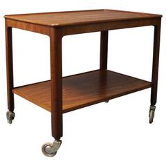 Tray Table in Mahogany of Danish Design, 1960s 7
