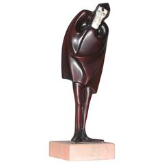 Roland Paris, Statuette Art Deco Period 'Mephistopheles'