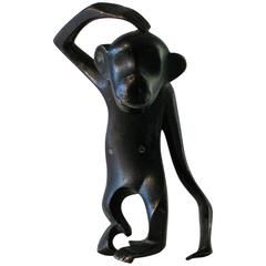 Werkstätte Hagenauer Vienna-Austria, Bronze Monkey