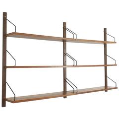 Vintage 1960s Teak Royal System Wall Unit by Poul Cadovius for Cado, Denmark