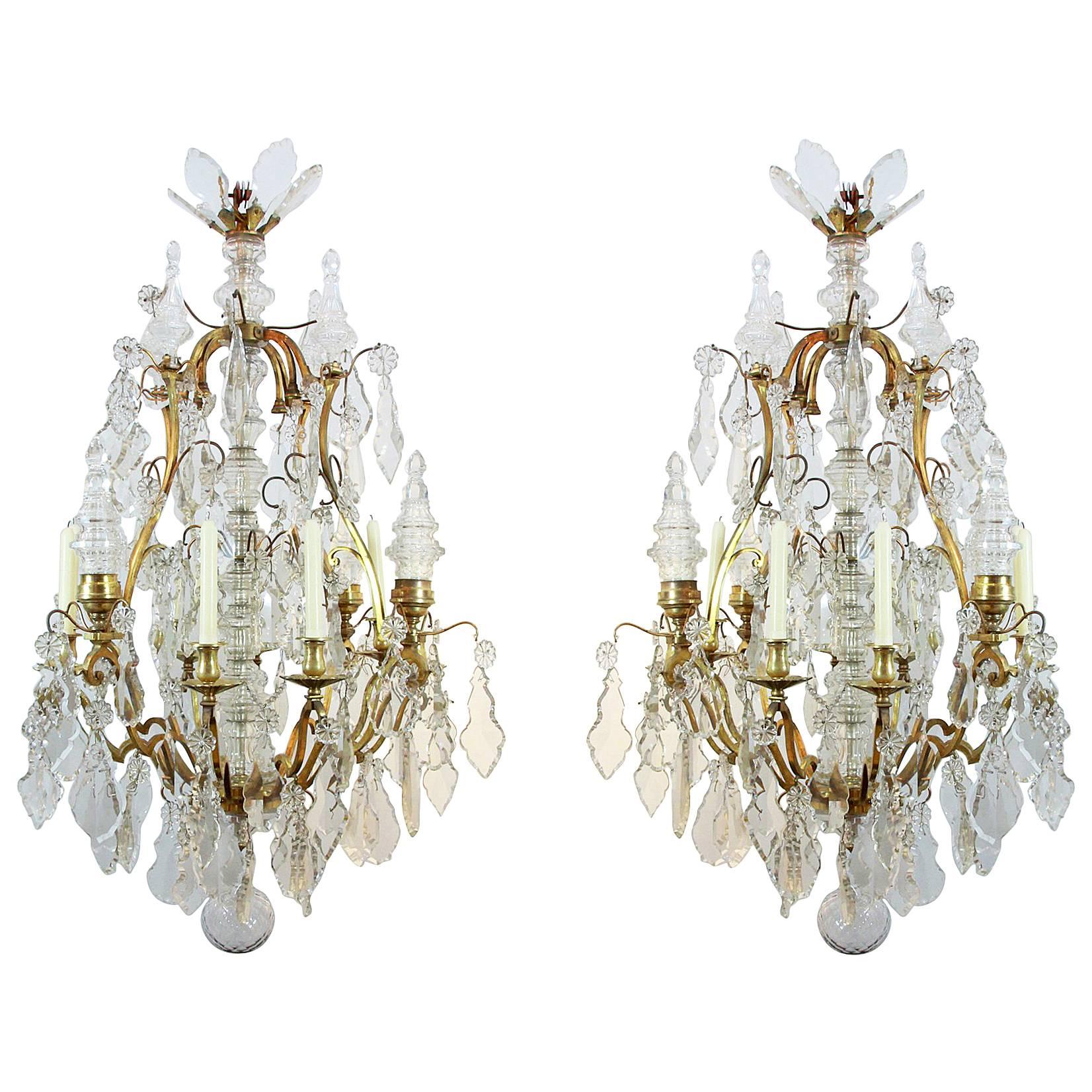 Pair of Superb 18th Century Style Chandelier For Sale