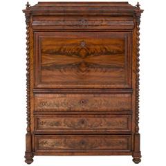 Antique Fabulous Quality Mahogany French Escritoire