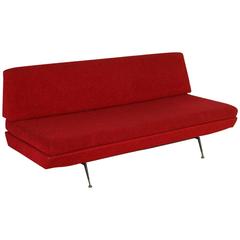Sofa/Bed Foam Padding Fabric Upholstery Vintage, Italy, 1950s-1960s
