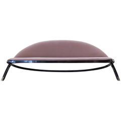 Sensual "Saturno" Sofa by Gastone Rinaldi in Soft Pink Velvet 1