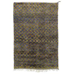 Angora Chessboard Tulu Rug 2