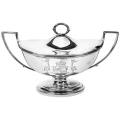 Antique Paul Storr Sterling Silver Sauce Tureen, 1802