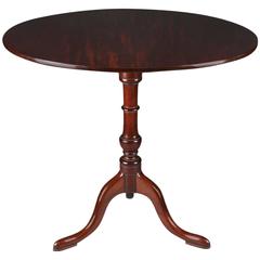 19th Century English Regency Folding Table or Tripod 6