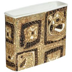 Nils Thorsson for Royal Copenhagen Baca Slab Vase