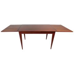 Impressive Mid-Century Modern Teak Draw-Leaf Dining Table by Niels Otto Møller 2