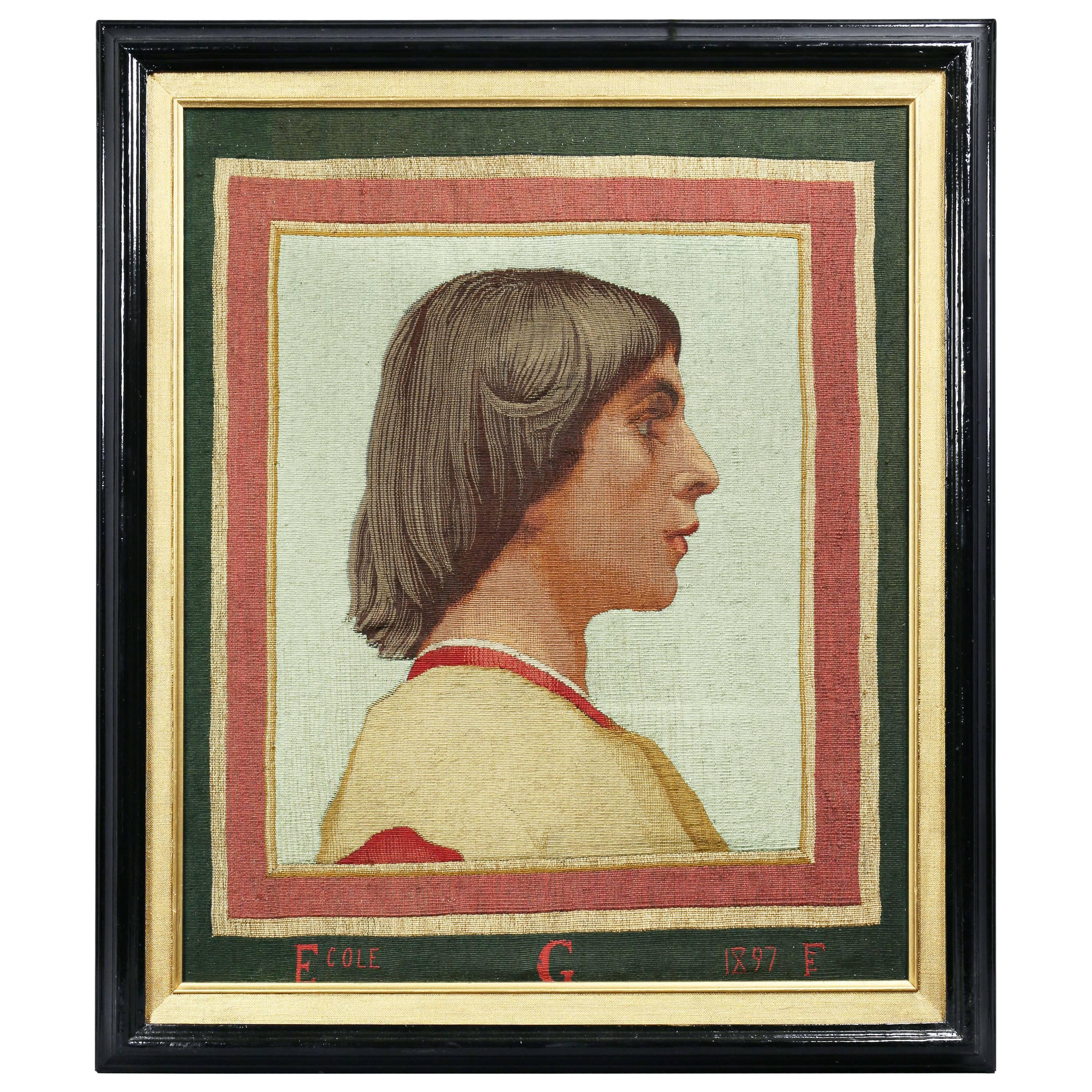 Renaissance Revival Framed Tapestry by Gobelin after PV Galland at 1stDibs