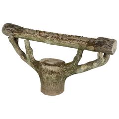 French Faux Bois Planter 1