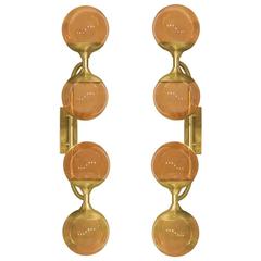 Handcrafted Brushed Bronze Glass Wall Sconce with an Understated Retro Chic Vibe 3