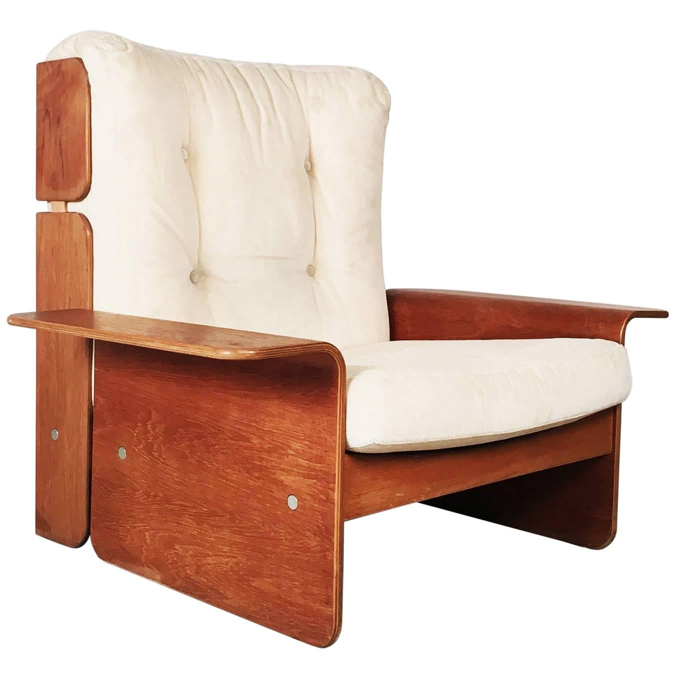 Rare Teak Lounge Chair by CFC Silkeborg