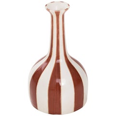Vintage Interesting Italian Glazed Ceramic Vase