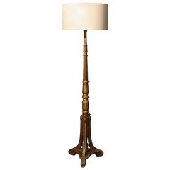 Giltwood Floor Lamp