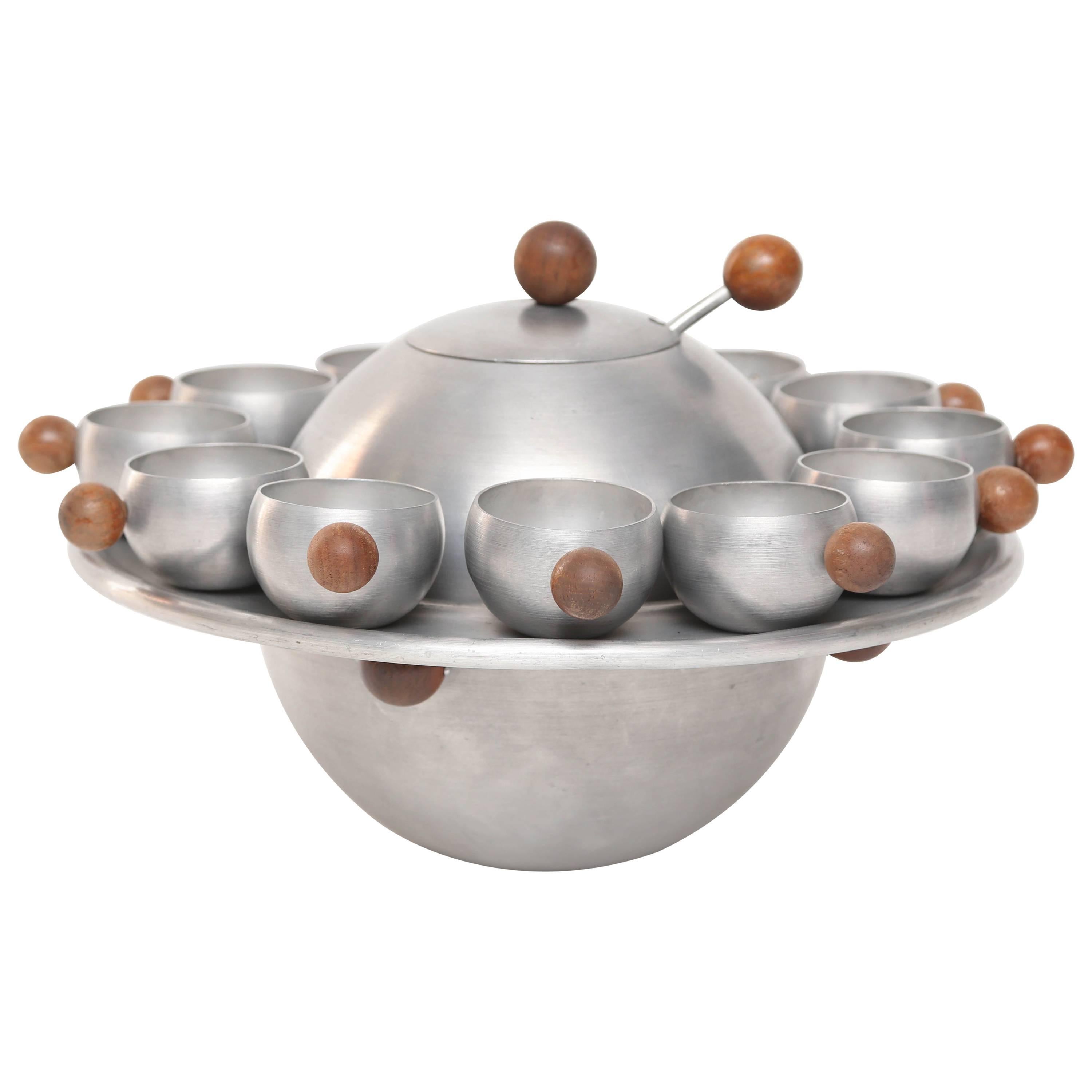 Russel Wright "Saturn" Punch Set
