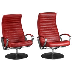 Pair of Vitesse Swivel Chairs