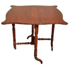 Mid-19th Century Mahogany Butterfly Sutherland Table