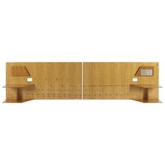 Pair of Headboards from Royal Hotel, Naples by Gio Ponti for Giordano Chiesa