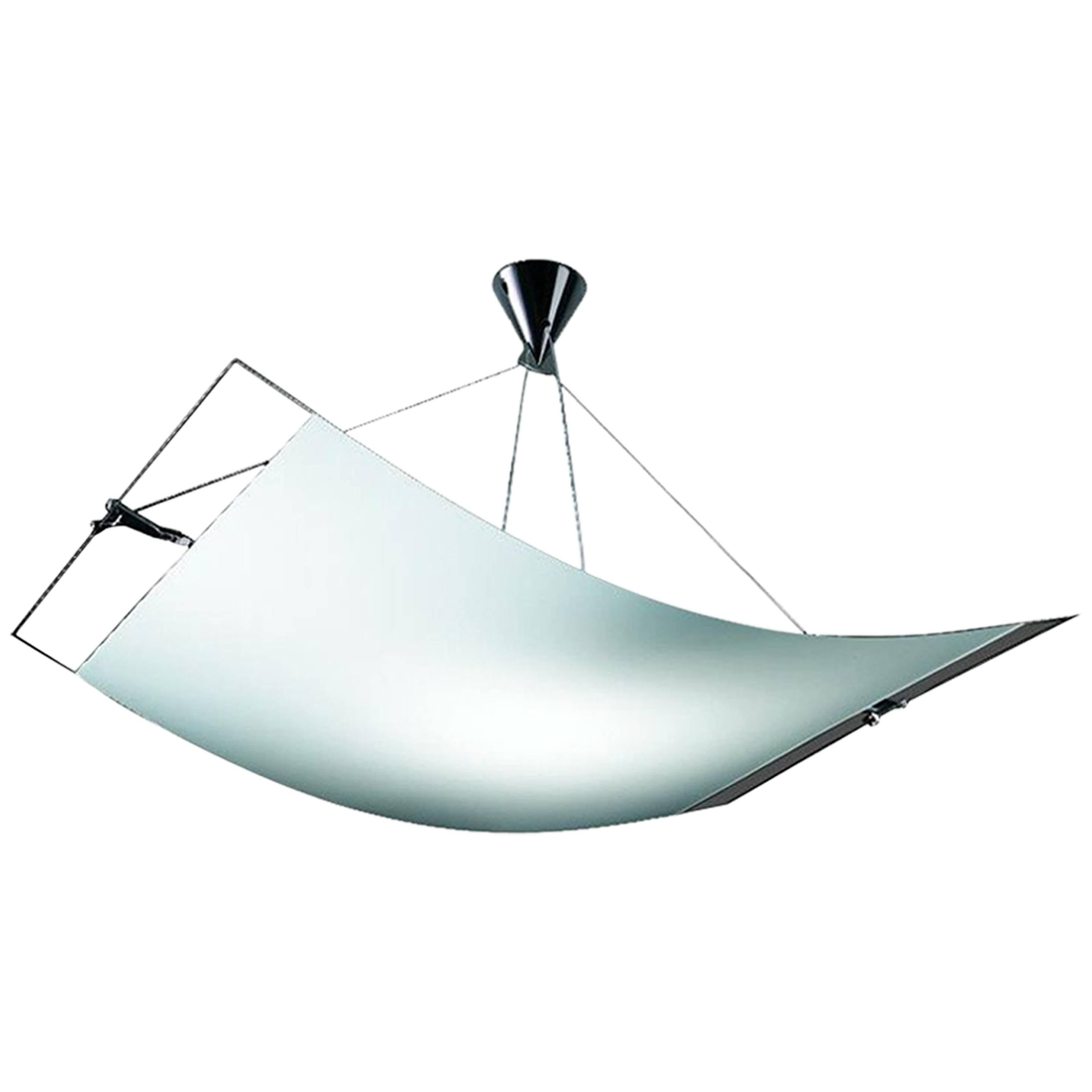 Fontana Arte Velo Chandelier Designed by Franco Raggi For Sale