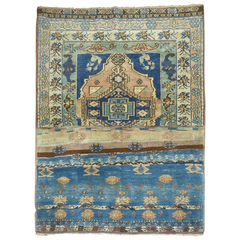 Turkish Eclectic Sampler Rug For Sale at 1stdibs