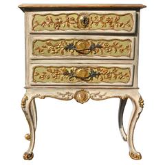 Period German Mid-18th Century Neoclassical Painted Commode