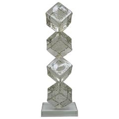 Sculpture in Murano Glass Signed