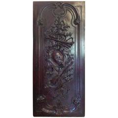 Large Regence Style Carved Door