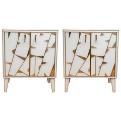 Pair of Mirror Cabinets