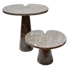 Pair of Eros Side Tables by Angelo Mangiarotti for Skipper