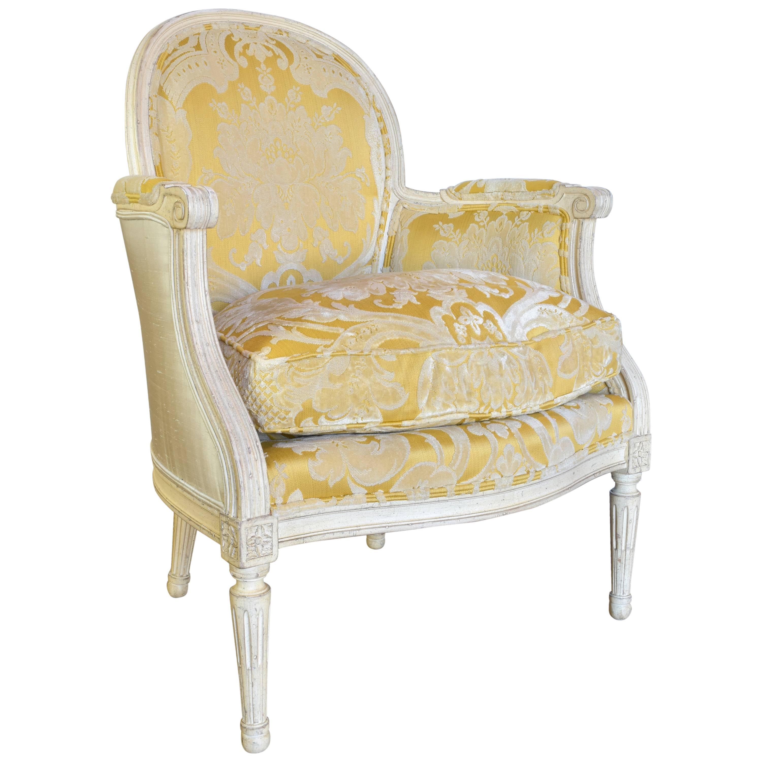 Baker Chair in the Style of Louis XVI, 20th Century