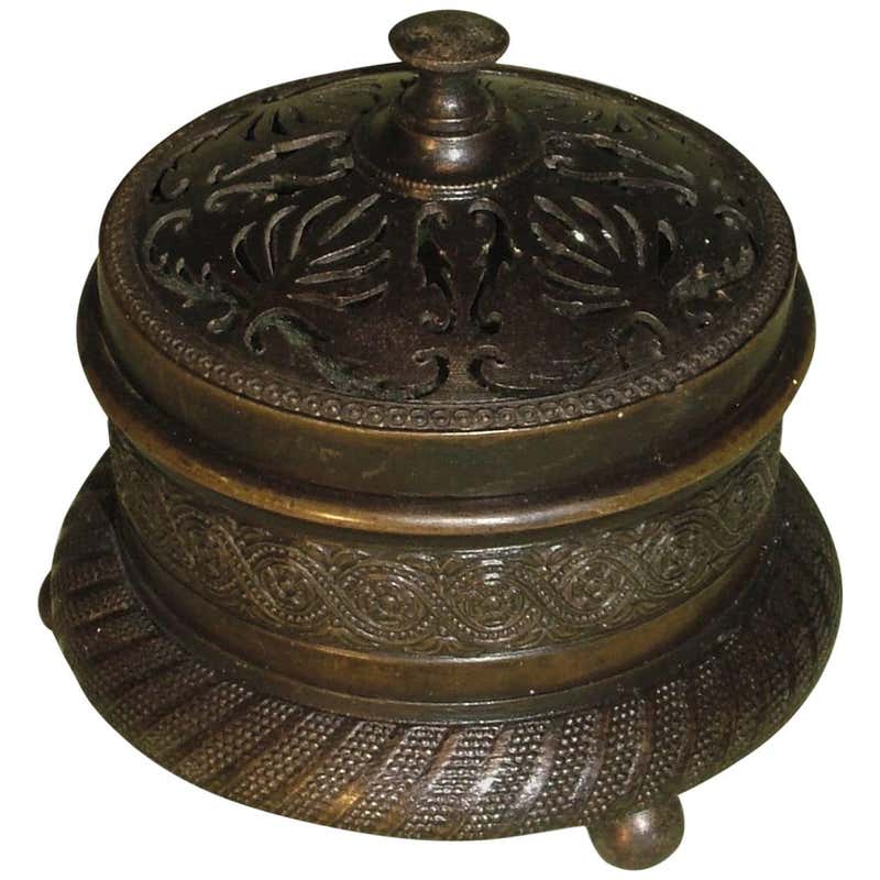 English Regency Porphyry Inkwell For Sale at 1stDibs