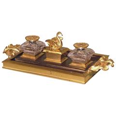 Antique Bronze and Ormolu Pentray 3