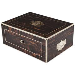 Antique Coromandel Jewelry Box