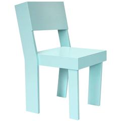 Kids Chair in Painted Birch Plywood by Tom Frencken