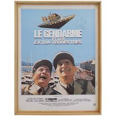 “Le Gendarme Et Les Extra Terrestres” French Vintage Movie Poster