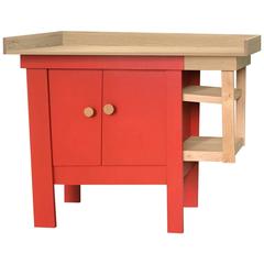 Dresser or Baby Changing Table by Tom Frencken in Painted Birch Plywood