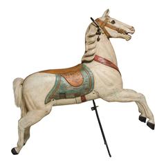 Antique Chahut Carousel Horse by Fredrich Heyn