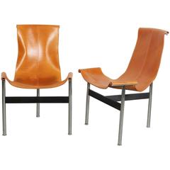 Pair of William Katavolos T Chairs